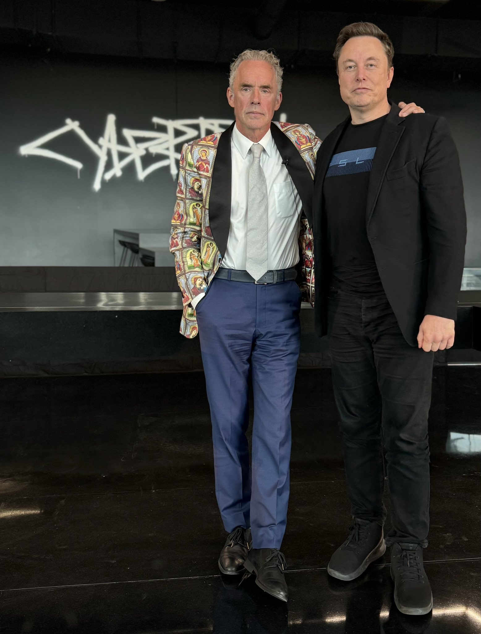 Elon Musk és Jordan Peterson